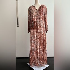 Zara boho maxi dress.